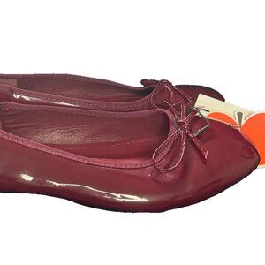 Brand New: Cider Ballet Flats "Red Wine"